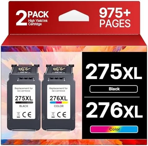 PG-275XL CL-276XL Replacement for Canon 275 and 276 Ink Cartridges for Canon Ink 275 Review: Tested and Rated