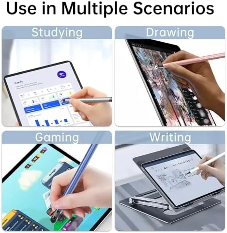 Close-up of the stylus working on a phone screen