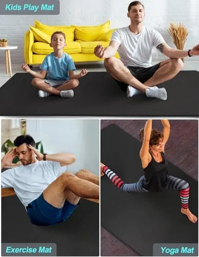 The Extra Long & Wide Thick Yoga Mat for Tall Men compared in context
