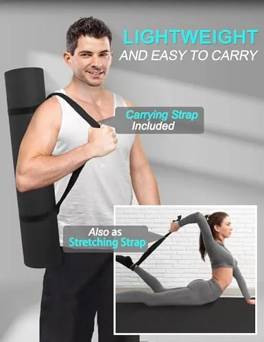 Testing the Extra Long & Wide Thick Yoga Mat for Tall Men over two weeks