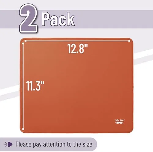 Close look at the Mr. Pen- 2 Pack Gaming Mouse Pads, 12.5"x10.5" | Wireless build quality