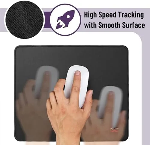 The Mr. Pen- 2 Pack Gaming Mouse Pads, 12.5"x10.5" | Wireless in real use