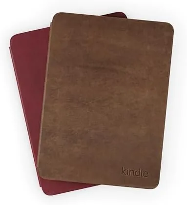 Detail of the magnetic closure and folded stand edge