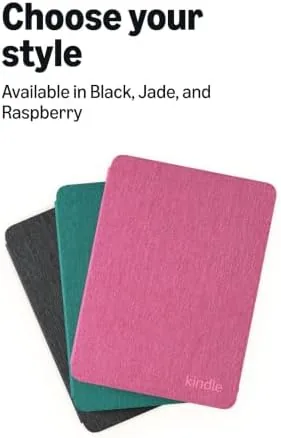 Kindle in the fabric case inside a small crossbody bag