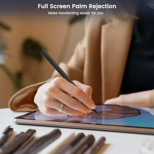 Another view of the Stylus Pen for iPad, 13 Mins Fast Charge Pencil for