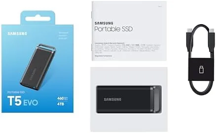 Testing the Samsung T5 EVO Portable SSD 4TB, USB 3.2 Gen 1 over two weeks