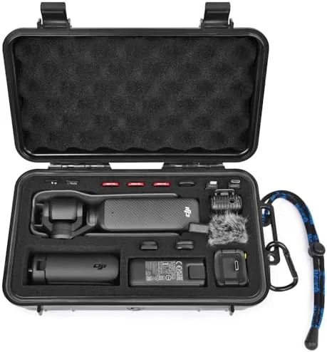 Lekufee Travel Waterproof Hard Case Compatible with DJI Osmo Pocket 4, DJI Osmo Pocket Review: Tested and Rated