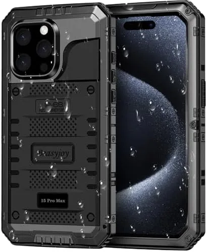 Beasyjoy for iPhone 15 Pro Max Case Waterproof, Metal Heavy Duty Full Body Protective Review: Tested and Rated