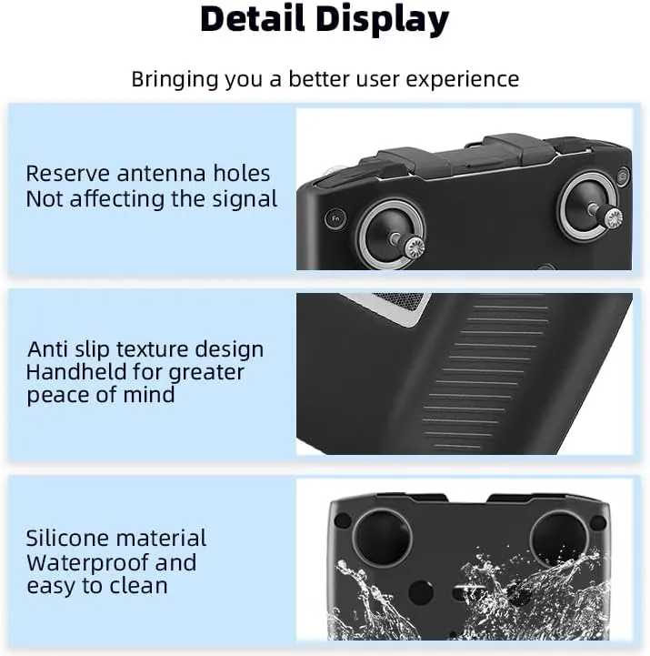 The BTG RC-N1 N2 N3 Silicone Sleeve Protective Cover Case for compared in context