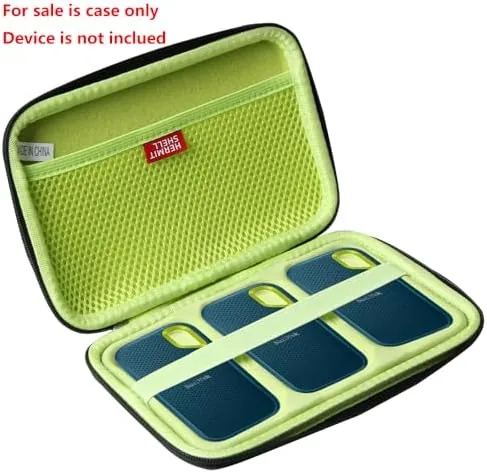 Close look at the Hermitshell Hard Travel Case for SanDisk 1TB 2TB 4TB 8TB build quality