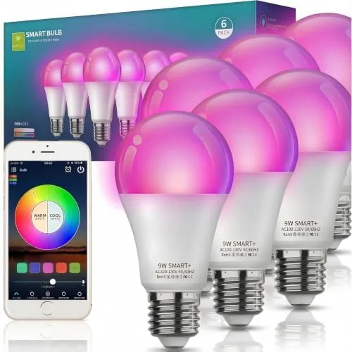 Overview of the LED Smart Light Bulbs, Color Changing Dimmable Multicolor Bulb, Works