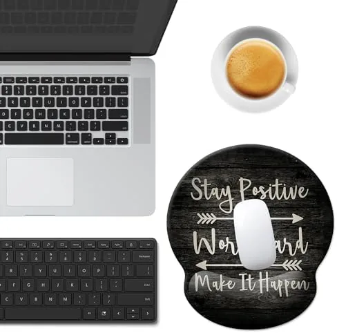 Close look at the Mouse Pad Wrist Support,Ergonomic Mouse Pad with Wrist Rest,Comfortable Mousepad build quality
