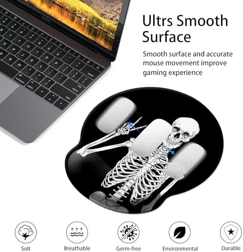 The Mouse Pad Wrist Support, Ergonomic Mouse Pad with Wrist Rest,Comfortable compared in context