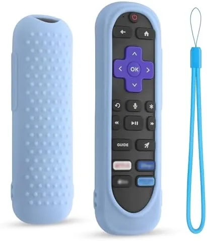 Silicone Remote Cover for Roku TV Remote,Compatible with Most Roku Voice Remote,Shockproof Washable Roku Review: Tested and Rated