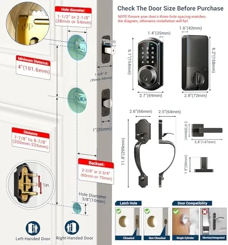 The app activity log listing the recent unlock methods and times