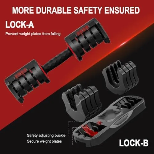 Testing the VEICK 25lb Adjustable Dumbbell Set, Quick Dial with Non Slip over two weeks