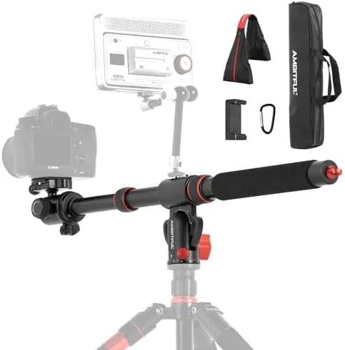 AMBITFUL 42" Tripod Extension Arm Heavy Duty Aluminum Horizontal Boom Arm | 18.9"-42" Adjustable Review: Tested and Rated
