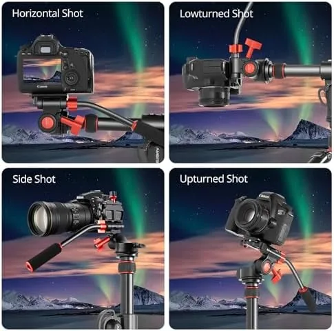 The AMBITFUL 42" Tripod Extension Arm Heavy Duty Aluminum Horizontal Boom compared in context