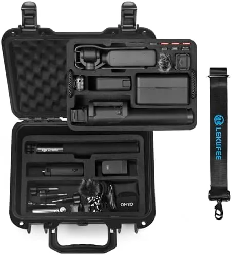 Lekufee Waterproof Hard Case for DJI Osmo Pocket 4, DJI Osmo Pocket 3, Mic Review: Tested and Rated
