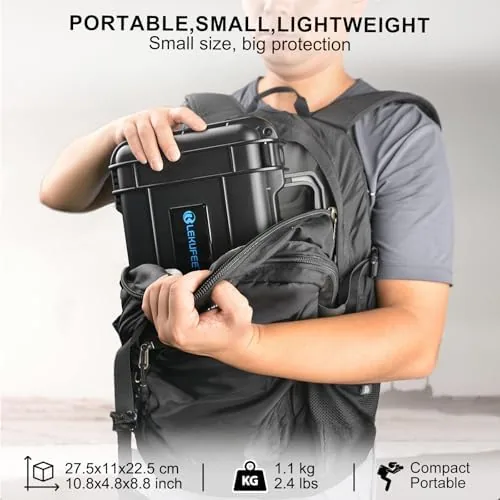 The Lekufee Waterproof Hard Case for DJI Osmo Pocket 4, DJI in real use