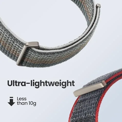 The Amazfit Official Smart Watch Woven Nylon Wristband Strap, 22mm in real use