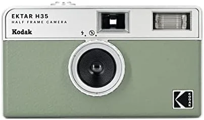 Overview of the Kodak EKTAR H35 Half Frame 35mm Camera, Reusable, Focus-Free, Lightweight