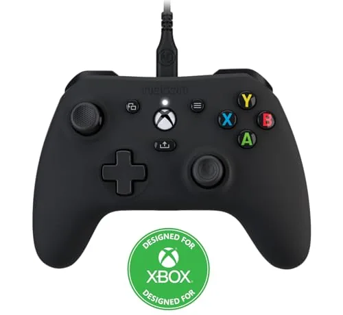 NACON Evol-X Pro controller in soft touch black seen from the front