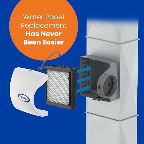 The AprilAire H510EZ1 Humidifier Filter/Water Panel Assembly Replacement Kit for AprilAire in real use