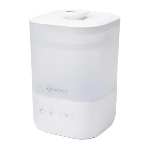 Safety 1st Comforting Cool-Mist Top-Fill Humidifier, White Review: Tested and Rated