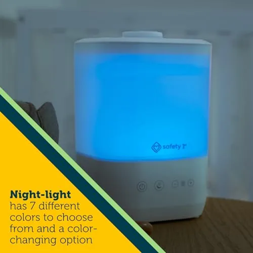 Another view of the Safety 1st Comforting Cool-Mist Top-Fill Humidifier, White