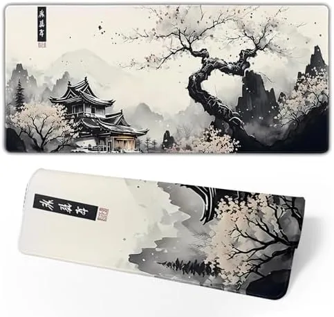 Japanese Mouse Pad, Large Japanese Desk Mat, XL Anime Gaming Keyboard Mat, Non-Slip Rubber Review: Tested and Rated