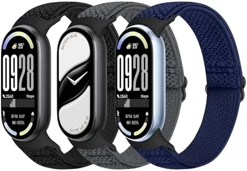 Bcuckood Elastic Bands Compatible with Xiaomi Smart Band 10/9/8 for Women Men, Stretchy Solo Review: Tested and Rated
