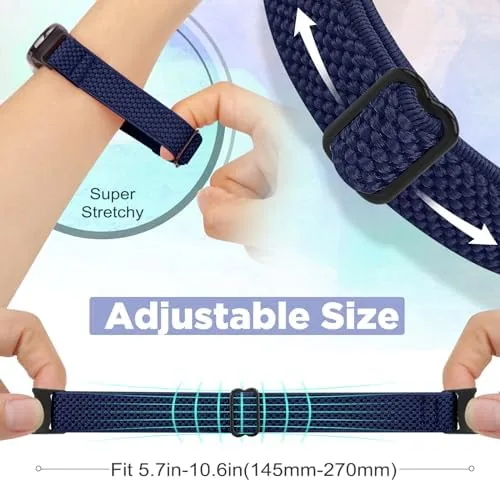 The Bcuckood Elastic Bands Compatible with Xiaomi Smart Band 10/9/8 for in real use
