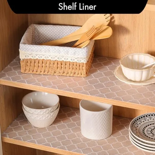 The liner installed on a refrigerator shelf catching condensation