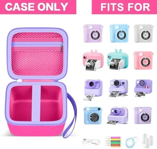 Close look at the PAIYULE Kids Instant Print Camera Case for ESOXOFFORE for Dylanto build quality