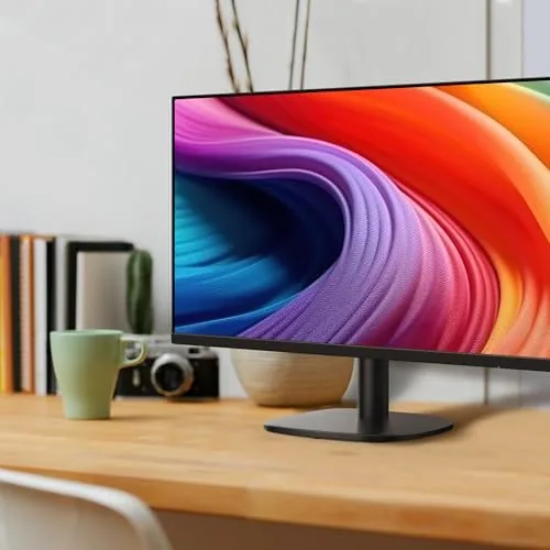 Testing the monitor with a color test image during the review process