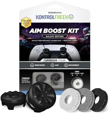 KontrolFreek Aim Boost Kit Black Galaxy Edition accessories