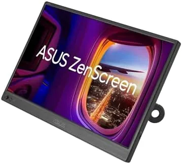 The matte anti-glare panel showing clear text near a bright window