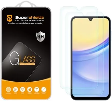 Supershieldz (2 Pack) Designed for Samsung Galaxy A15 5G Tempered Glass Screen Protector, Anti Review: Tested and Rated