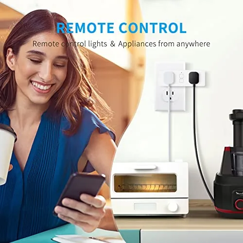 The Matter Dual Smart Plug 15A 2 Pack, Compatible with Alexa in real use