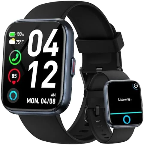 Overview of the Smart Watches for Men Android & iPhone, 1.8" HD Alexa