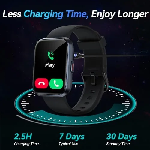 The Smart Watches for Men Android & iPhone, 1.8" HD Alexa compared in context