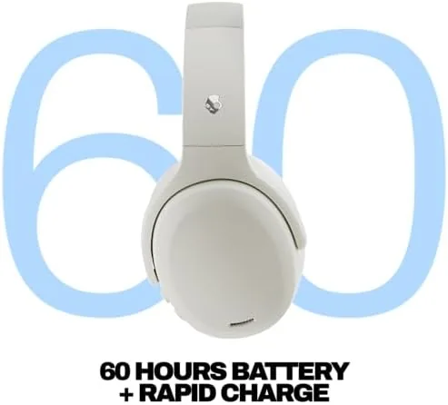 Detail shot of the Skullcandy Crusher ANC 2 Noise Cancelling Wireless Headphones - Bone features