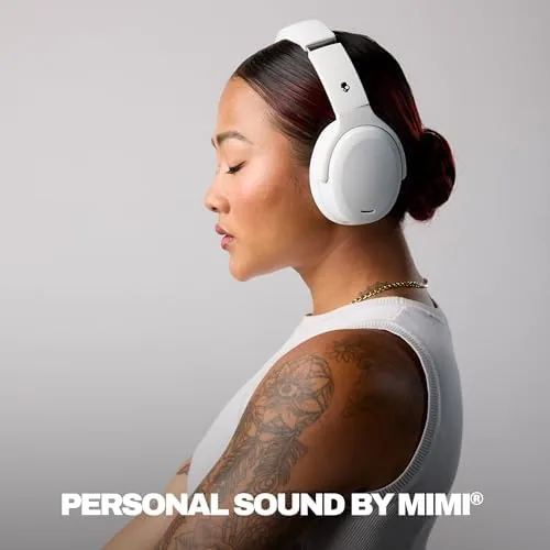Another view of the Skullcandy Crusher ANC 2 Noise Cancelling Wireless Headphones - Bone