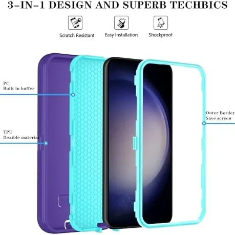 The ONOLA Phone Case for Samsung Galaxy S24 Case with HD compared in context