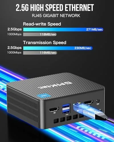 The GMKtec Mini PC Intel Core i3-10110U Processor 8GB DDR4 256GB in real use