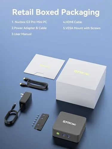 Testing the GMKtec Mini PC Intel Core i3-10110U Processor 8GB DDR4 256GB over two weeks