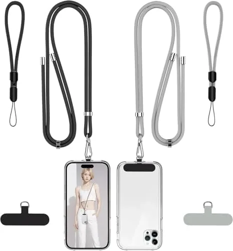 Phone Lanyard, 2 Pack Adjustable Cell Phone Lanyard Crossbody Neck Strap & 2 Pack Review: Tested and Rated