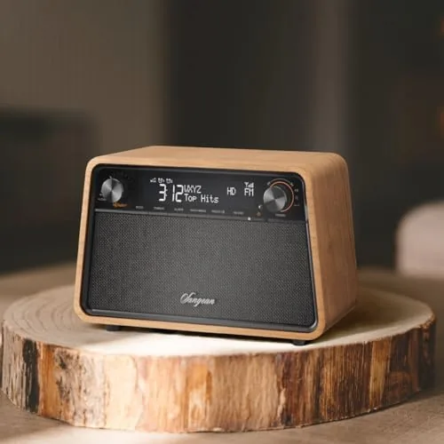 Testing the Sangean HDR-19 HD Radio/AM/FM-RDS/Bluetooth/AUX Premium Wooden Cabinet Radio over two weeks