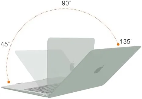 The MOSISO Compatible with MacBook Air 13 inch Case M1 2021 in real use